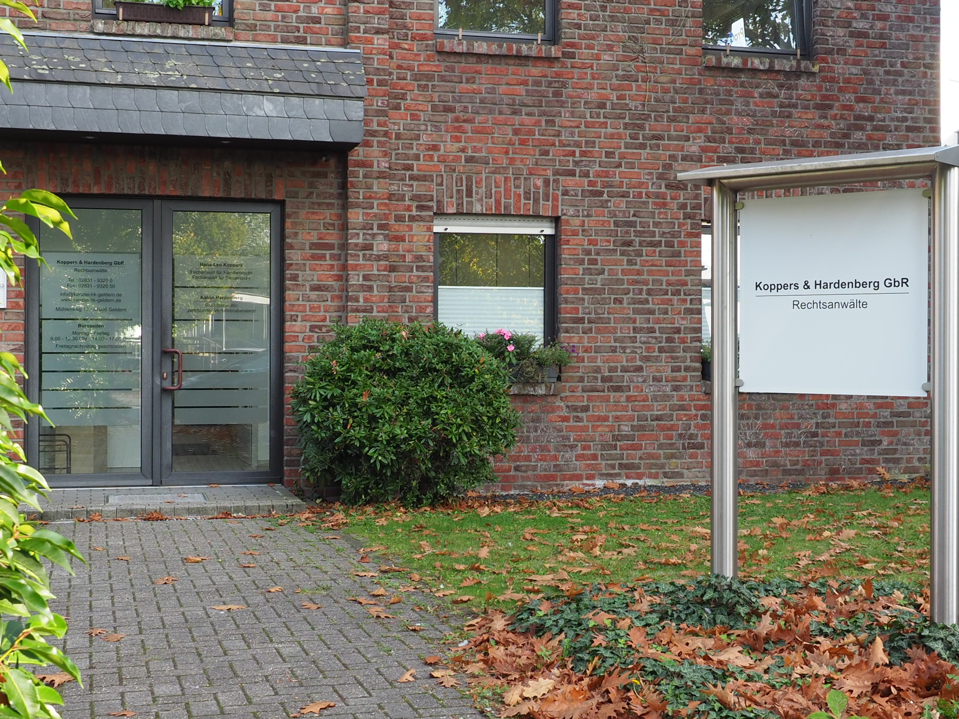 Kanzleigebäude Koppers und Hardenberg in Geldern
